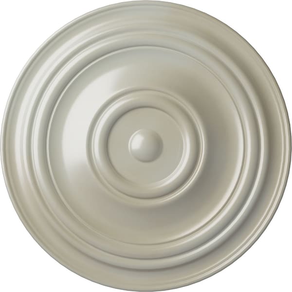 Ekena Millwork Traditional Ceiling Medallion (Fits Canopies up to 8 1/4"), 31 1/2"OD x 2 1/2"P, Flash Blue CM31TRFBS - main